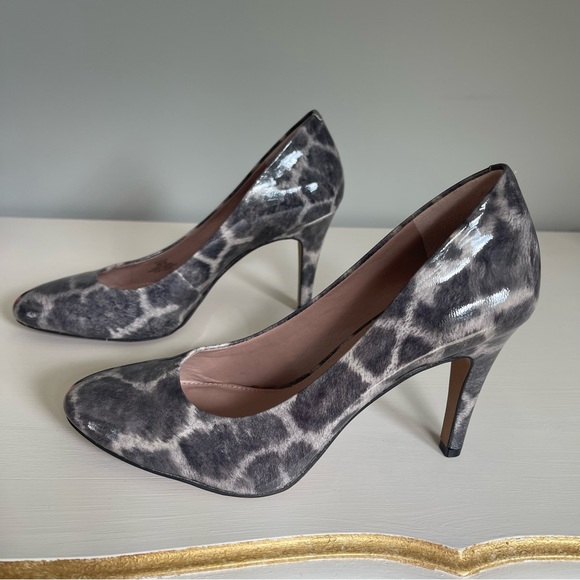 Vince Camuto Snake Pattern Heel Pump Sz 8 - Picture 5 of 6
